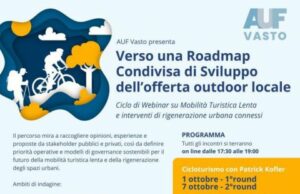Roadmap 1 Ottobre 2024 condivisa di sviluppo dell’offerta outdoor locale, incontro oggi a Vasto