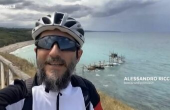 Via Verde e Punta Aderci su RaiNews con “Borracce di poesia” di Alessandro Ricci